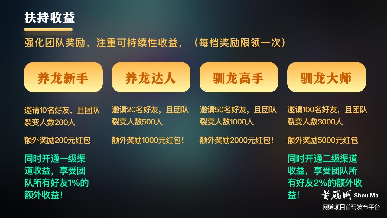 神龙传说，2021年最嗨的项目