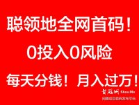 聪领地，全网第一码，超越趣步好玩吧，首次内测，轻松升级！