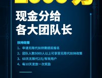 全网瓜分 1000 万，够胆你就来！2021 最强团队长招募令，无限代扶持！速来