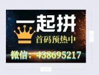 一起拼，新项目首码对接团队长